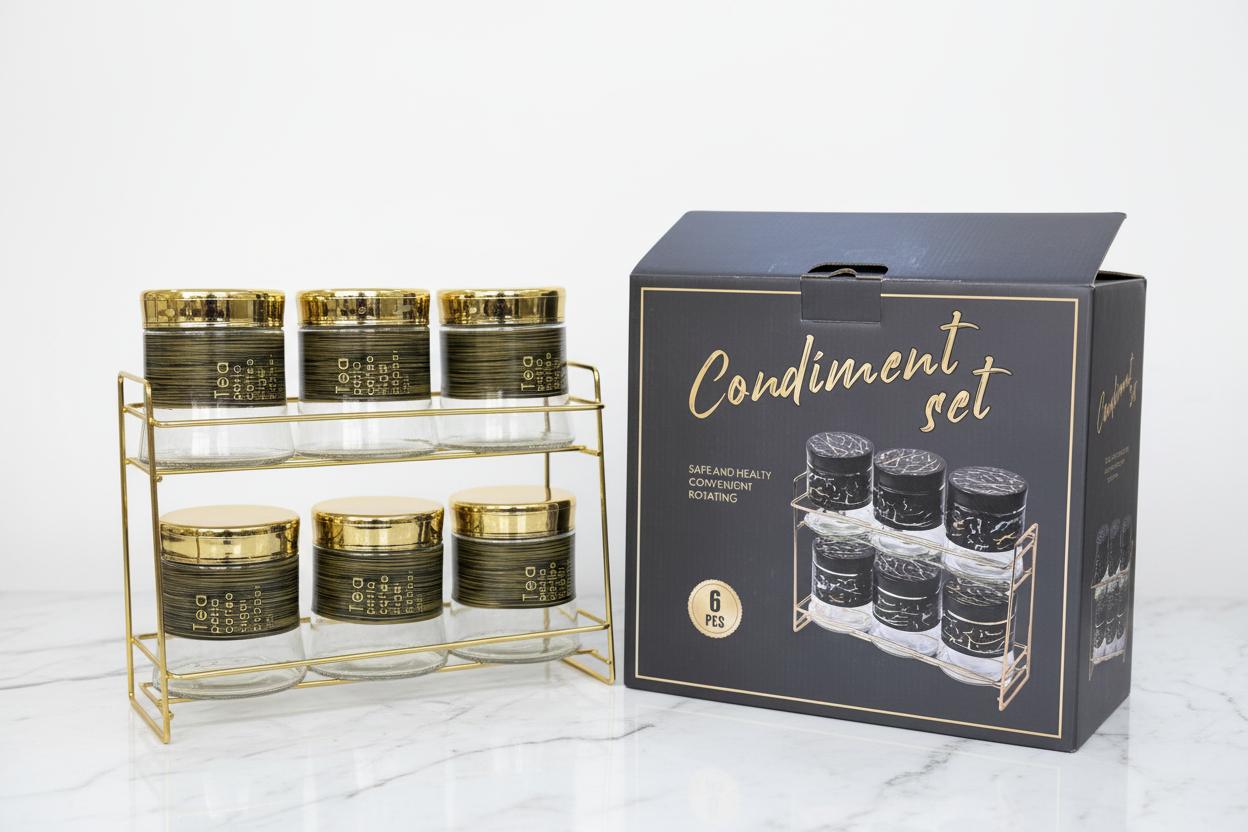 Condiment Set with Box