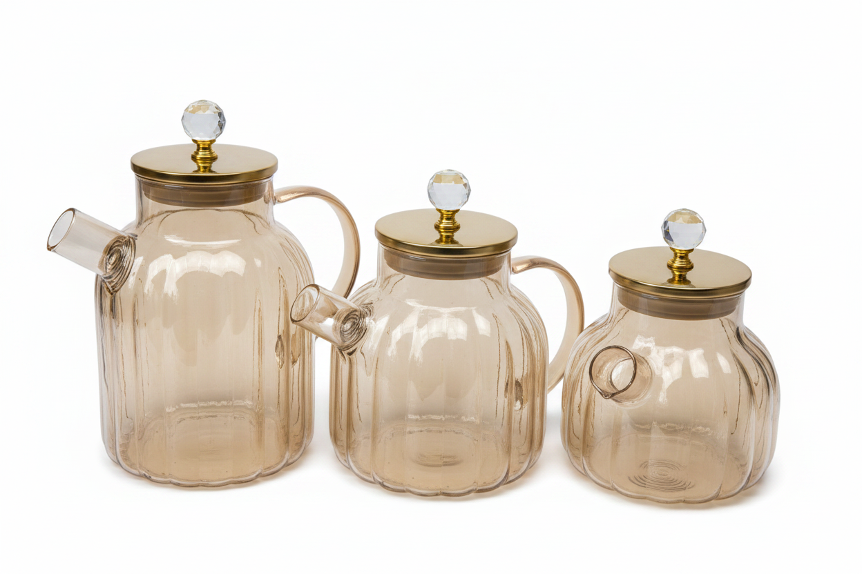 Premium Glass Tea Kettle