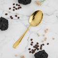 Gold Spoon - Flat Lay